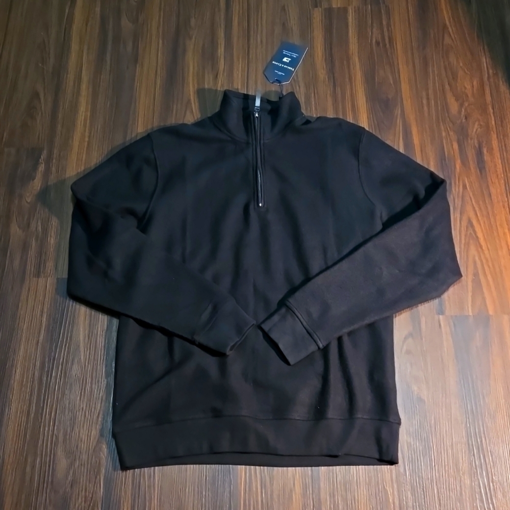 NWT Mens Half Zipped Sweater